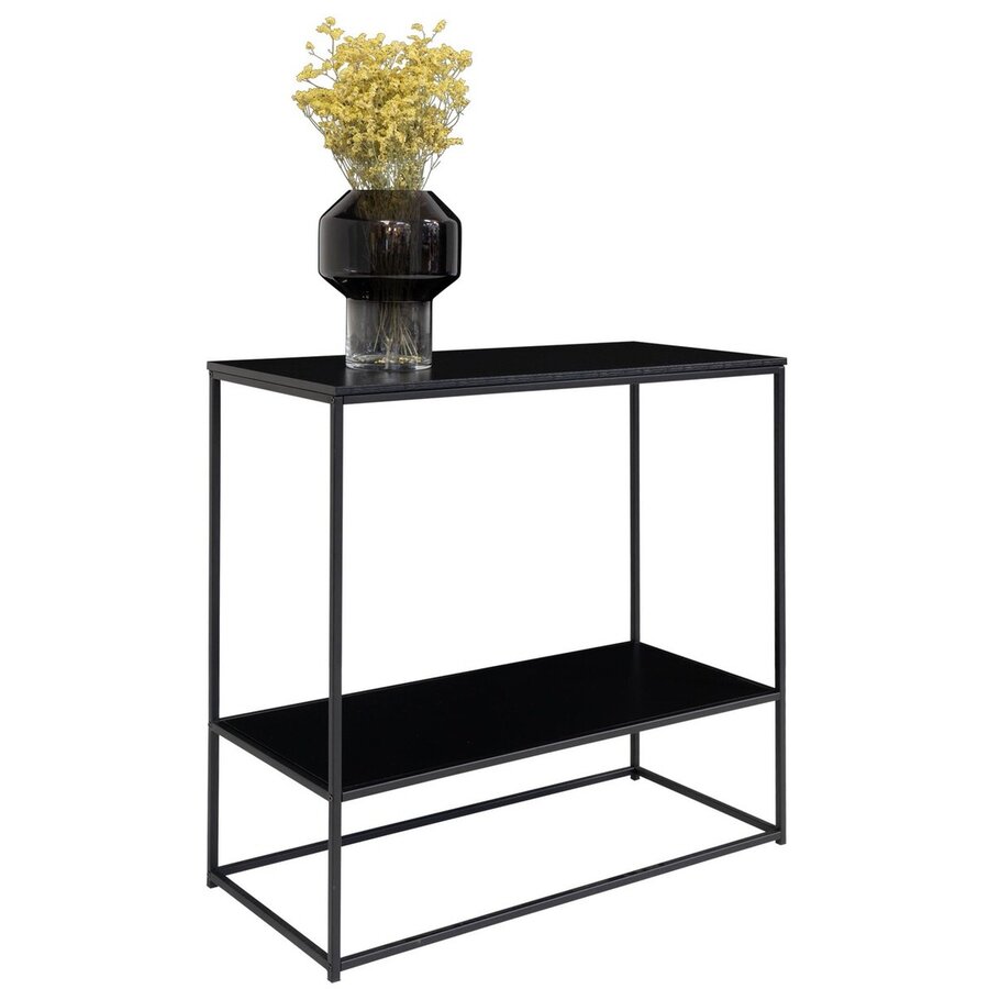Vita Zwarte Sidetable 80 cm Vita Zwarte Sidetable 80 cm