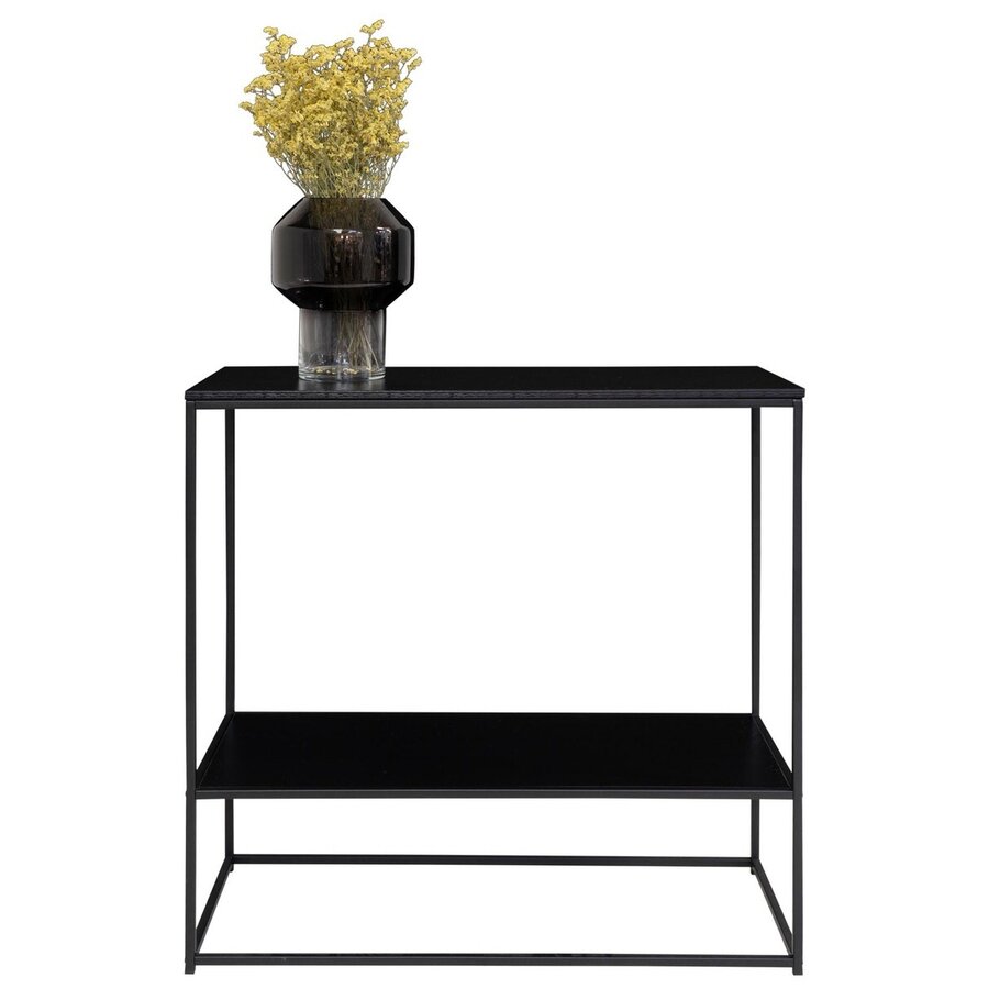 Vita Zwarte Sidetable 80 cm Vita Zwarte Sidetable 80 cm