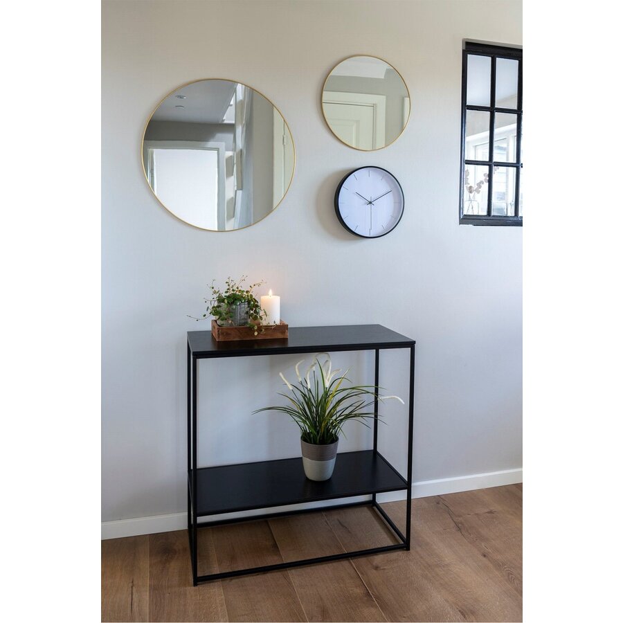 Vita Zwarte Sidetable 80 cm Vita Zwarte Sidetable 80 cm