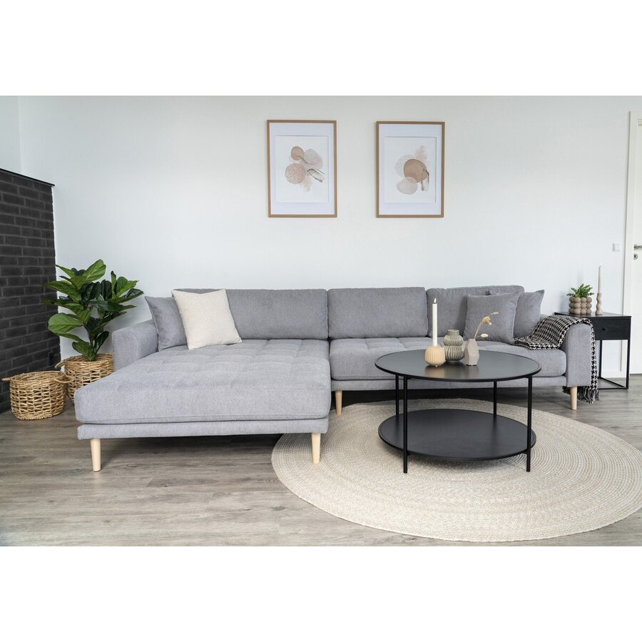 Lido Lichtgrijs 2,5-Zits Hoekbank Links Lido Lichtgrijs 2,5-Zits Hoekbank Links