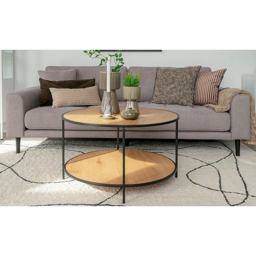 Vita Eiken Salontafel Rond Ø80 cm Vita Eiken Salontafel Rond Ø80 cm