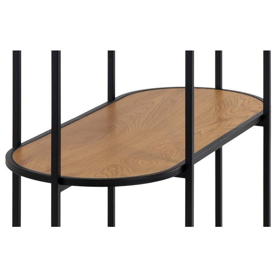 Vita Eiken Wandkast Ovaal H111 cm Vita Eiken Wandkast Ovaal H111 cm