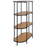 House Nordic Vita Eiken Wandkast Ovaal H111 cm House Nordic Vita Eiken Wandkast Ovaal H111 cm
