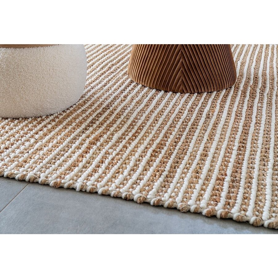 Avadi 160 x 230 cm Vloerkleed Naturel / Ivory Avadi 160 x 230 cm Vloerkleed Naturel / Ivory