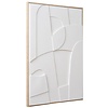 Madeline Witte Relief Wanddecoratie Motief Twee Madeline Witte Relief Wanddecoratie Motief Twee