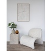Madeline Witte Relief Wanddecoratie Motief Twee Madeline Witte Relief Wanddecoratie Motief Twee