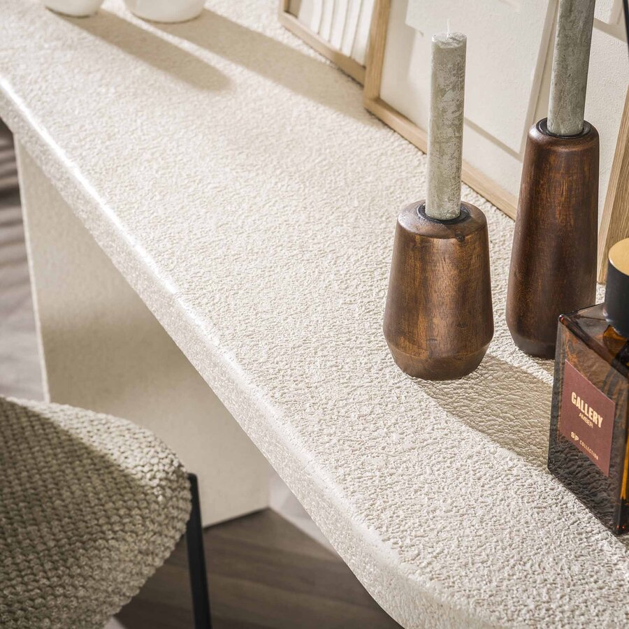 Arch Stone Sidetable Marmer Composiet