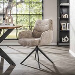 Davidi Design Lounge Renegade Draaistoel Zand Davidi Design Lounge Renegade Draaistoel Zand