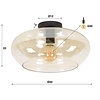 Elevate Glazen Plafondlamp Ø40 Koper