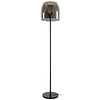 Drift Glazen Vloerlamp Gerookt Grijs
