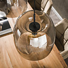 Drift Glazen Hanglamp 3L Gerookt Grijs