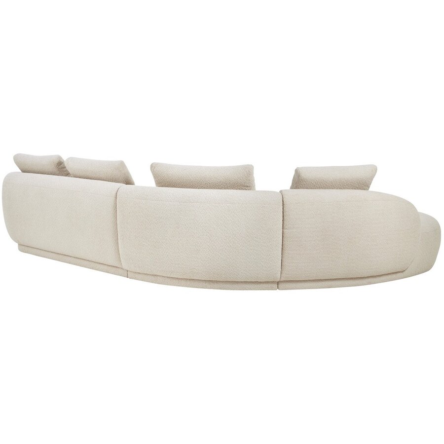 Torino Creme 2,5-Zits + Hoek + Chaise Lounge Links Torino Creme 2,5-Zits + Hoek + Chaise Lounge Links
