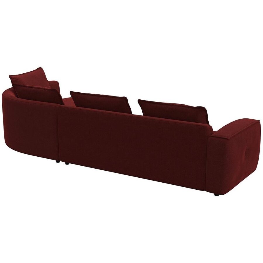 Samone Wijnrood 2,5-Zits + Chaise Lounge Rechts Samone Wijnrood 2,5-Zits + Chaise Lounge Rechts