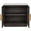 Claremont Bruine Dressoir 2-Deuren Steentop