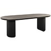 Kingston Dark Coffee Eettafel 240 cm Ovaal