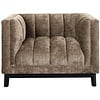 Beaudy Steengrijs Chenille Fauteuil