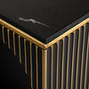 Les Arcs Sidetable Goud / Marmer