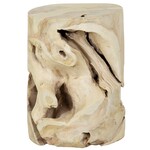 Davidi Design Natural Line Bijzettafel Teak Wit Davidi Design Natural Line Bijzettafel Teak Wit