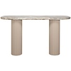 Coronel Marmer Sidetable Ovaal