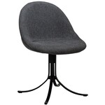 Dan Form Dolo Steengrijs Bouclé Draaistoel Dan Form Dolo Steengrijs Bouclé Draaistoel