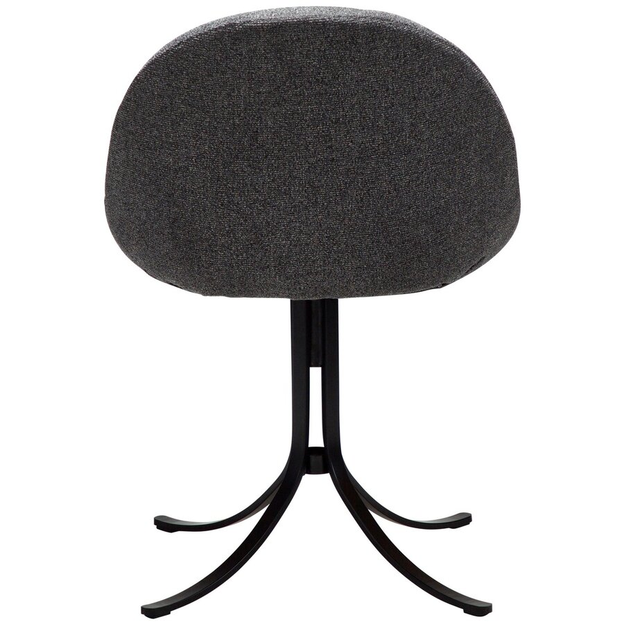 Dolo Steengrijs Bouclé Draaistoel Dolo Steengrijs Bouclé Draaistoel