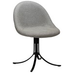 Dan Form Dolo Aardebruin Bouclé Draaistoel Dan Form Dolo Aardebruin Bouclé Draaistoel