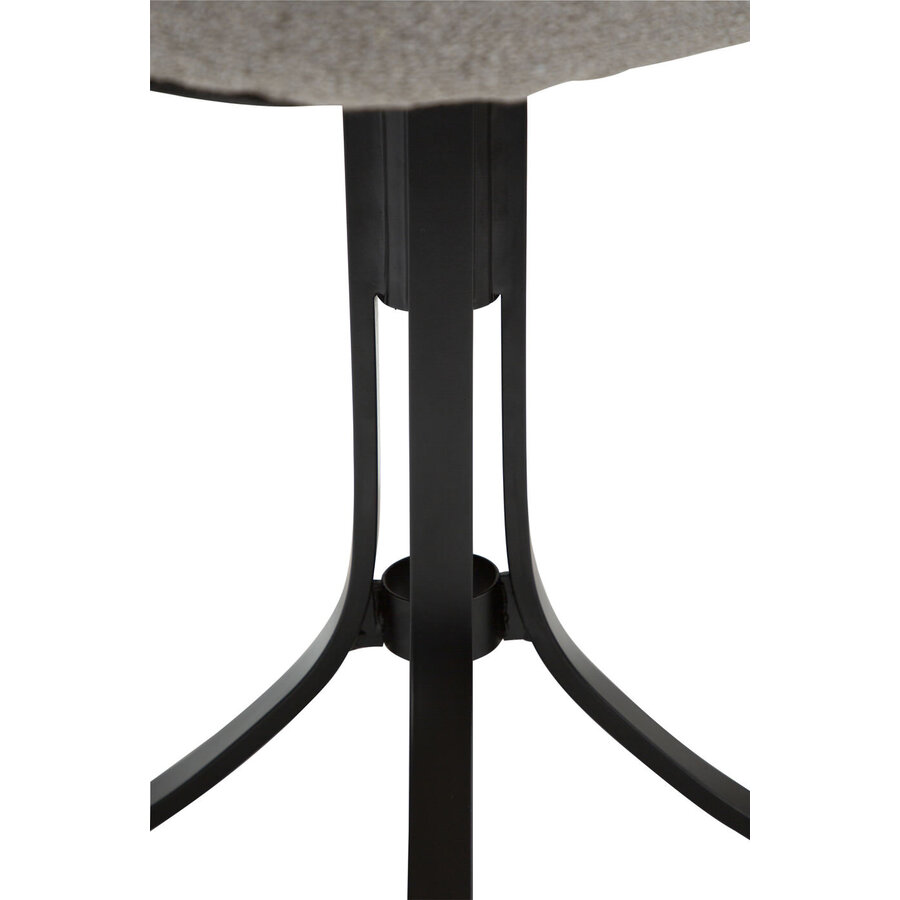 Dolo Aardebruin Bouclé Draaistoel Dolo Aardebruin Bouclé Draaistoel