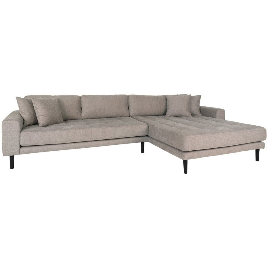 Lido Steengrijs 2,5-Zits Hoekbank Rechts Lido Steengrijs 2,5-Zits Hoekbank Rechts