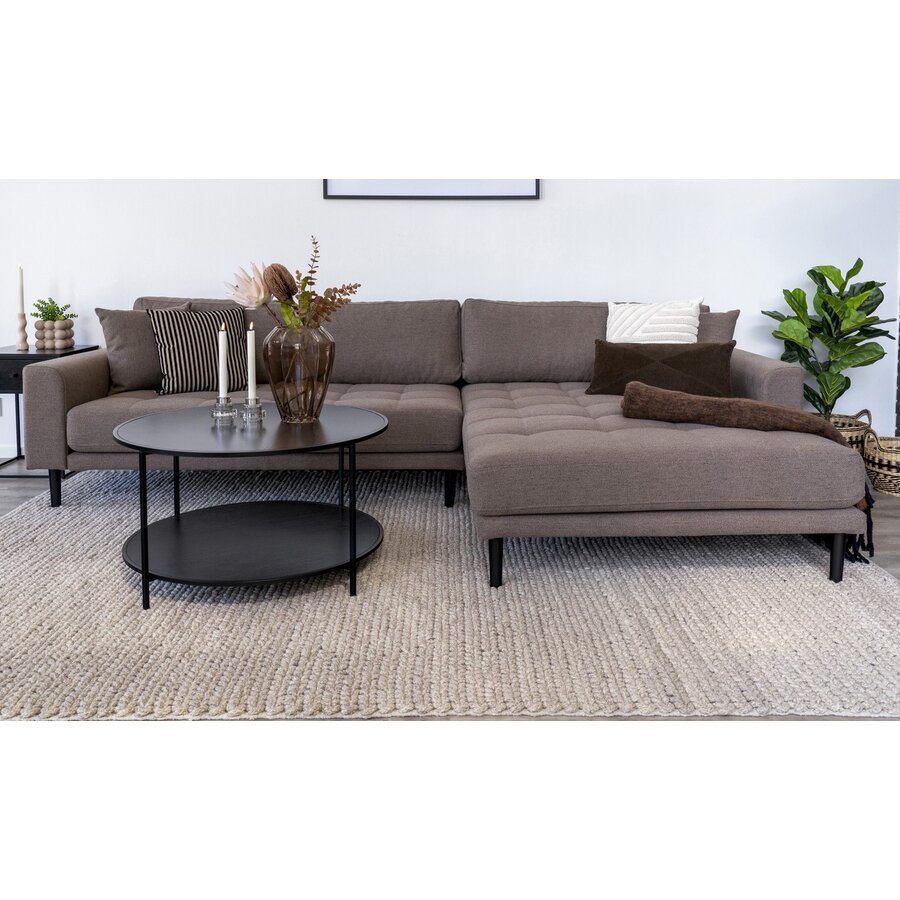 Lido Bruin 2,5-Zits Hoekbank Rechts Lido Bruin 2,5-Zits Hoekbank Rechts