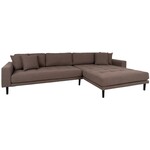 House Nordic Lido Bruin 2,5-Zits Hoekbank Rechts House Nordic Lido Bruin 2,5-Zits Hoekbank Rechts