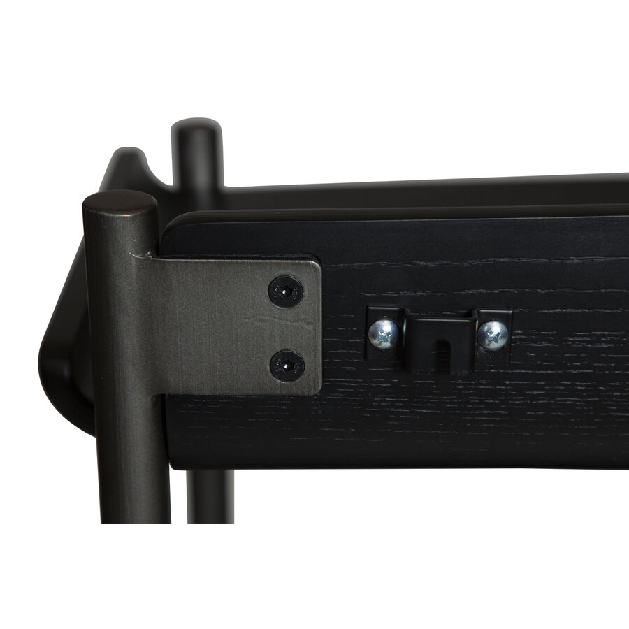 Friyay Zwart Essenhout Boekenkast met 4-Planken Friyay Zwart Essenhout Boekenkast met 4-Planken