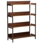 Dan Form Friyay Walnoot Boekenkast met 4-Planken