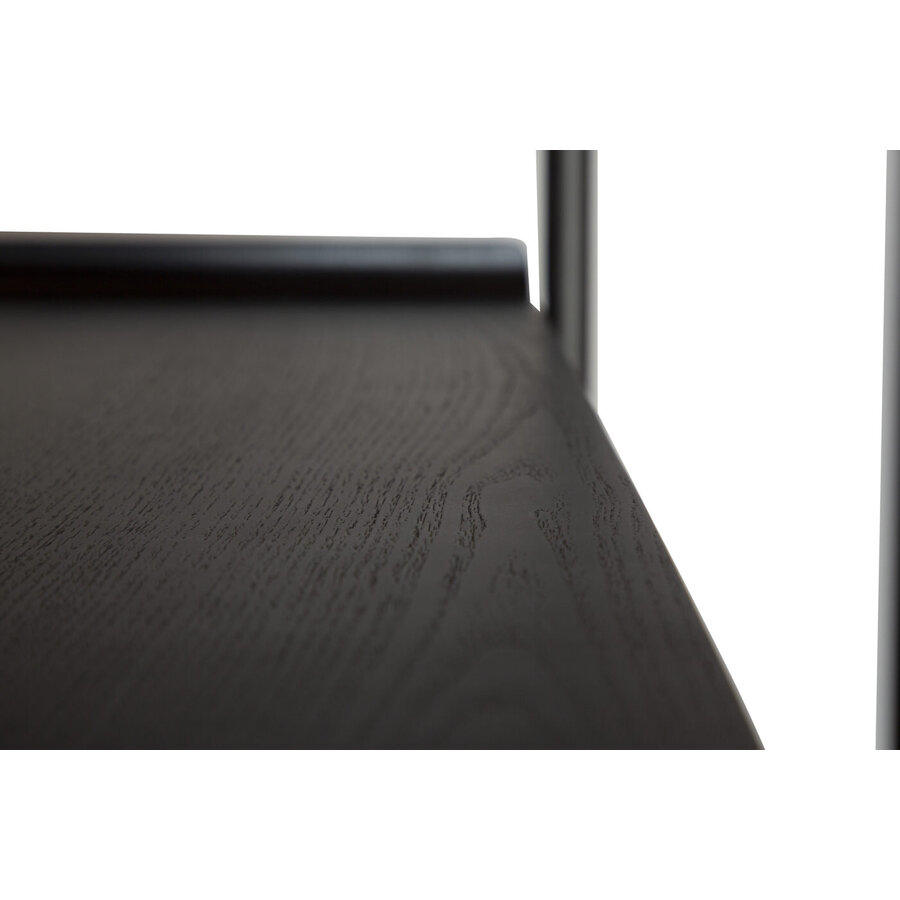 Friyay Zwart Essenhout Boekenkast met 6-Planken Friyay Zwart Essenhout Boekenkast met 6-Planken