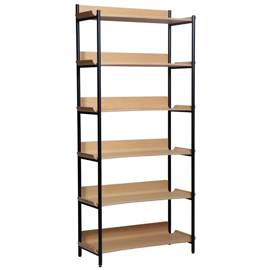 Friyay Blank Eiken Boekenkast met 6-Planken Friyay Blank Eiken Boekenkast met 6-Planken