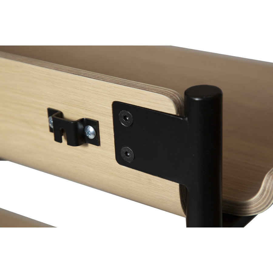 Friyay Blank Eiken Boekenkast met Bureaublad Friyay Blank Eiken Boekenkast met Bureaublad