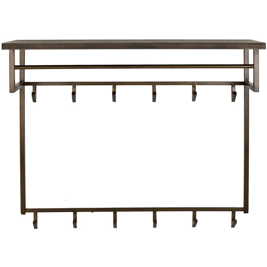 Ferro Brons Kapstok Hoog 12 Haken Ferro Brons Kapstok Hoog 12 Haken