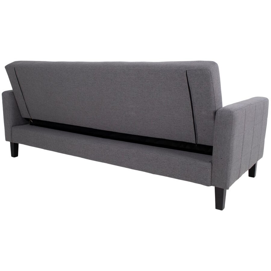 Milton Donkergrijs 3-Zits Slaapbank Milton Donkergrijs 3-Zits Slaapbank