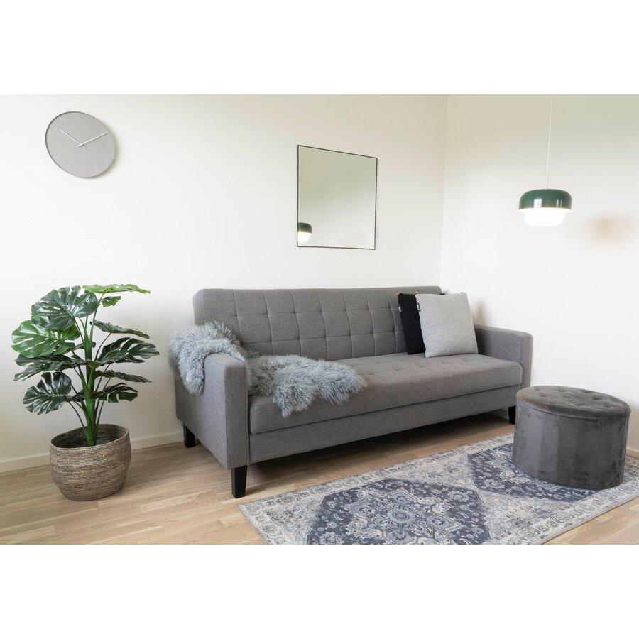 Milton Donkergrijs 3-Zits Slaapbank Milton Donkergrijs 3-Zits Slaapbank