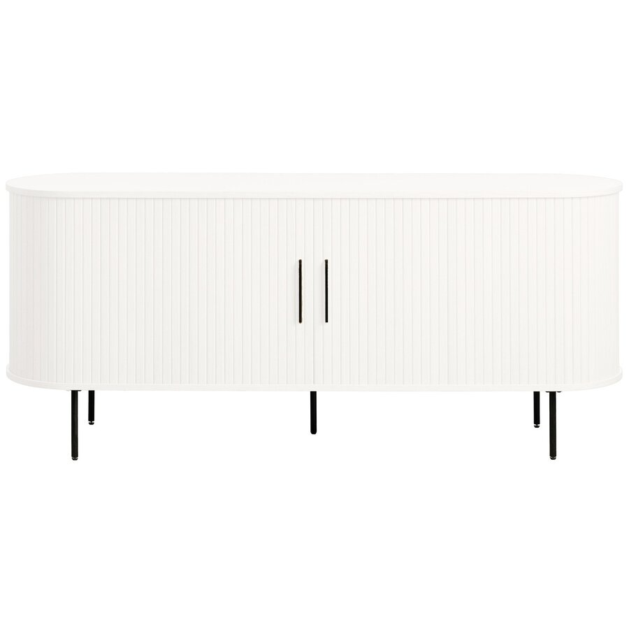 Nola 180 cm Dressoir Wit Eiken Nola 180 cm Dressoir Wit Eiken