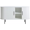 Nola 140 cm Dressoir Wit Eiken Nola 140 cm Dressoir Wit Eiken