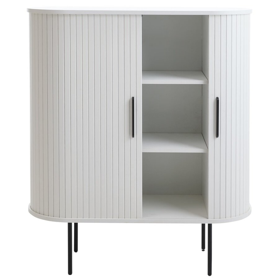 Nola Opbergkast Wit Eiken Nola Opbergkast Wit Eiken