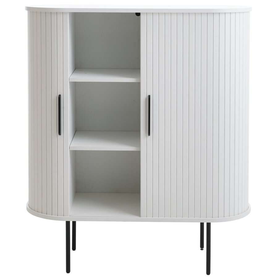 Nola Opbergkast Wit Eiken Nola Opbergkast Wit Eiken