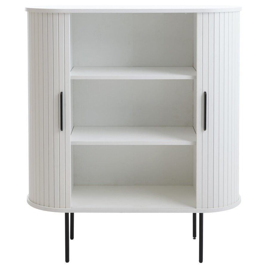 Nola Opbergkast Wit Eiken Nola Opbergkast Wit Eiken