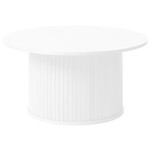 Hygge Interiors Nola Ronde Salontafel Wit Eiken Hygge Interiors Nola Ronde Salontafel Wit Eiken