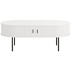 Nola 120 x 60 cm Salontafel Wit Eiken