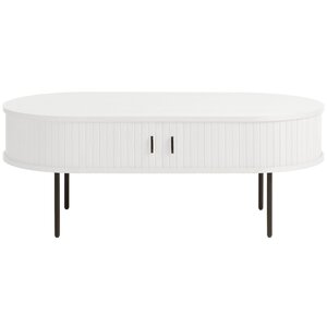Hygge Interiors Nola 120 x 60 cm Salontafel Wit Eiken