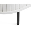 Nola 120 x 60 cm Salontafel Wit Eiken