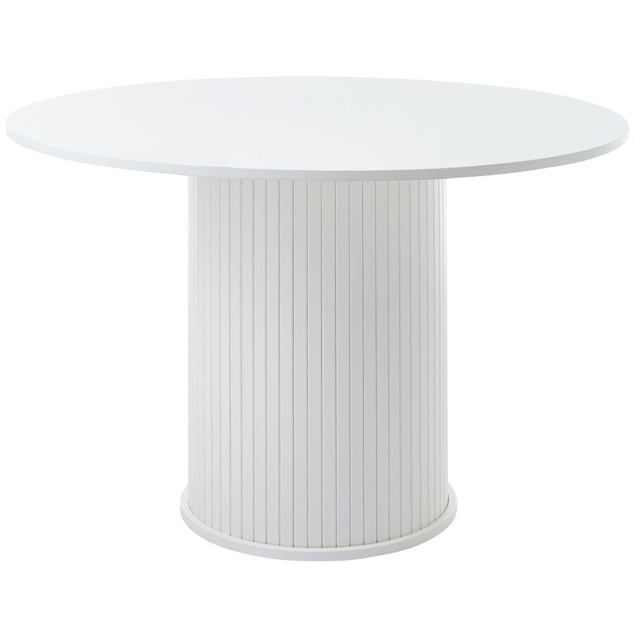 Nola Ronde Eettafel Wit Eiken Nola Ronde Eettafel Wit Eiken