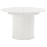 Hygge Interiors Nola Rond/Uitschuifbaar Eettafel Wit Eiken Hygge Interiors Nola Rond/Uitschuifbaar Eettafel Wit Eiken