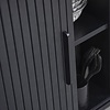 Nola 120 cm Dressoir Zwart